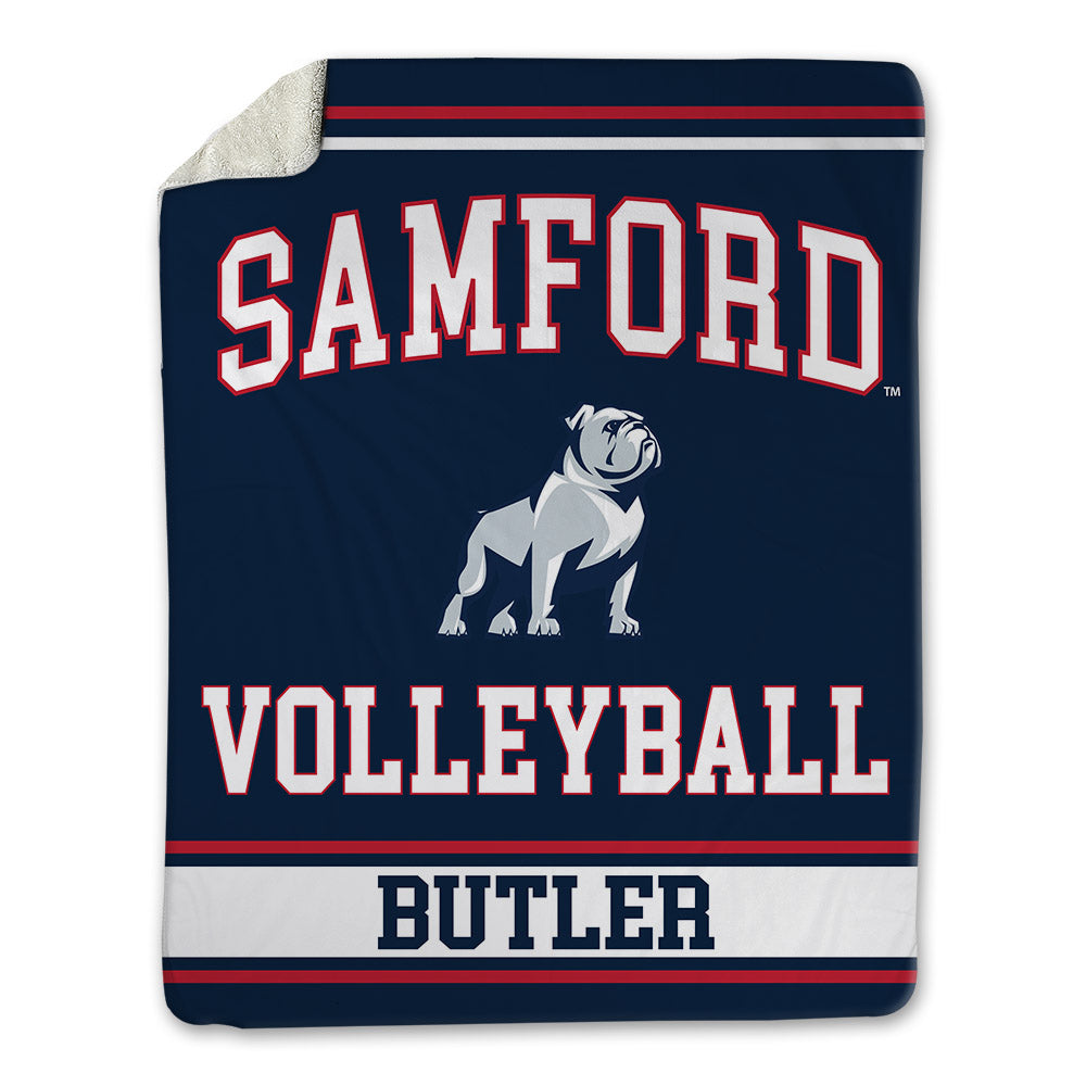 Samford - NCAA Women's Volleyball : Gracie Lynn Butler - Blanket-0