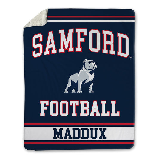 Samford - NCAA Football : Caidan Maddux - Blanket-0