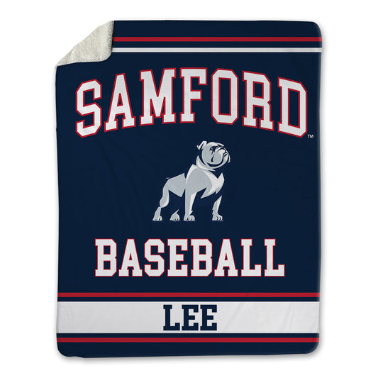 Samford - NCAA Baseball : Joseph Lee - Blanket-0