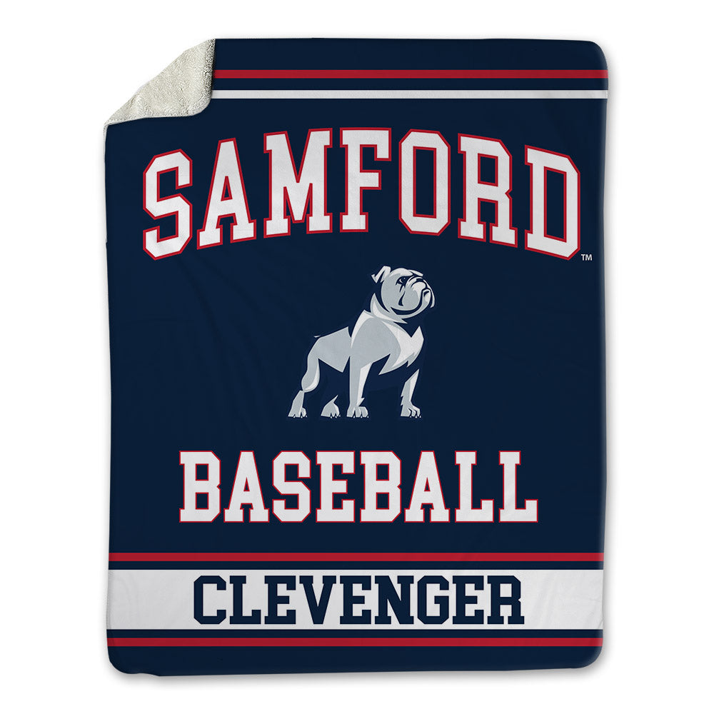 Samford - NCAA Baseball : Heath Clevenger - Blanket-0
