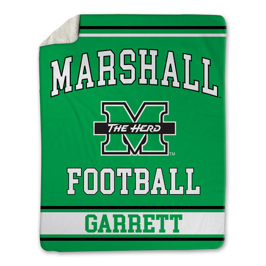 Marshall - NCAA Football : Donovan Garrett - Blanket-0