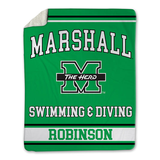 Marshall - NCAA Women's Swimming & Diving : Tatum Robinson - Blanket-0