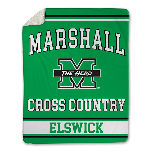 Marshall - NCAA Men's Cross Country : Braden Elswick - Blanket-0