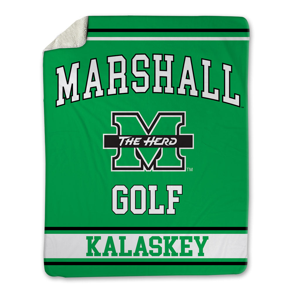Marshall - NCAA Men's Golf : Joseph Kalaskey - Blanket-0