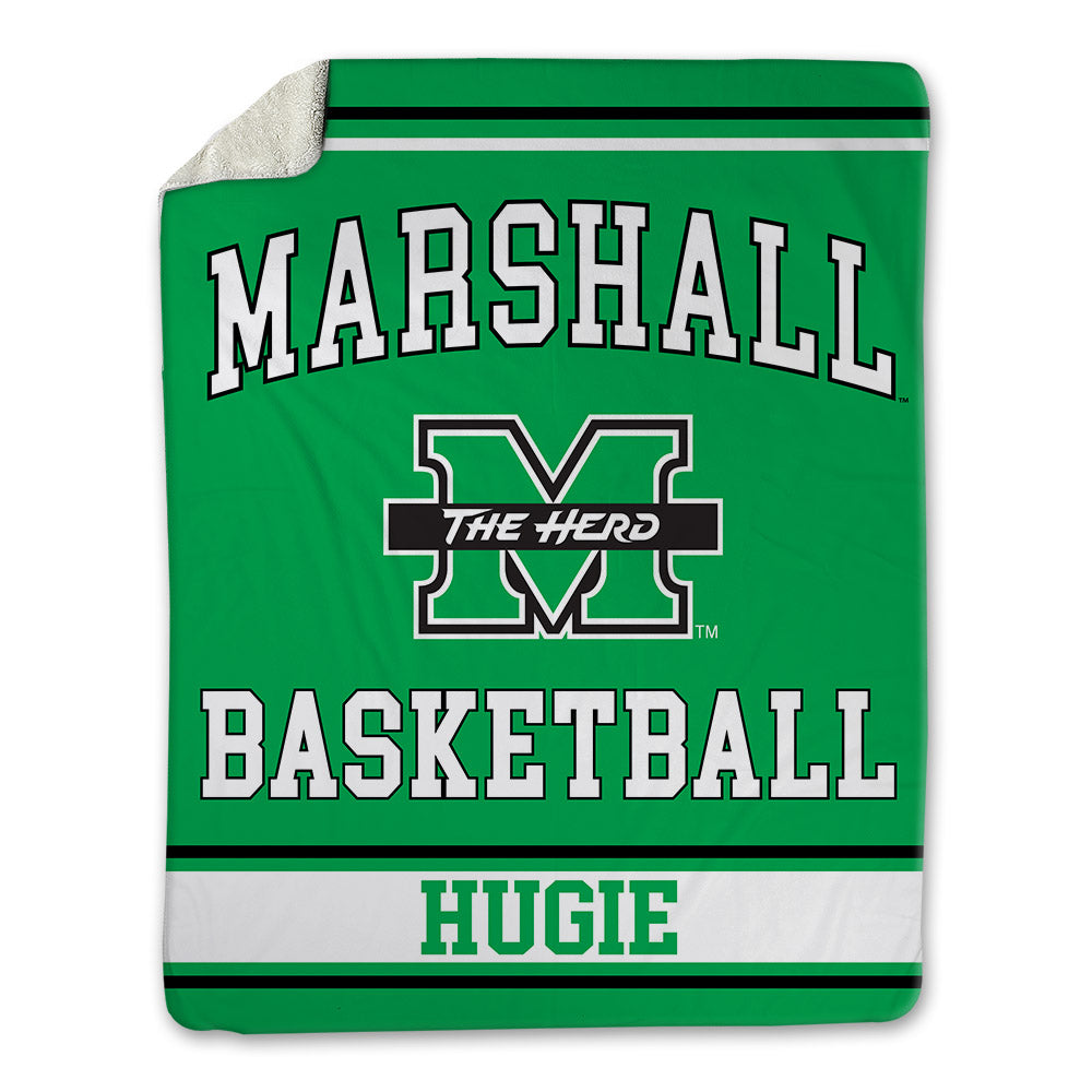 Marshall - NCAA Men's Basketball : Shamarrie Hugie - Blanket-0