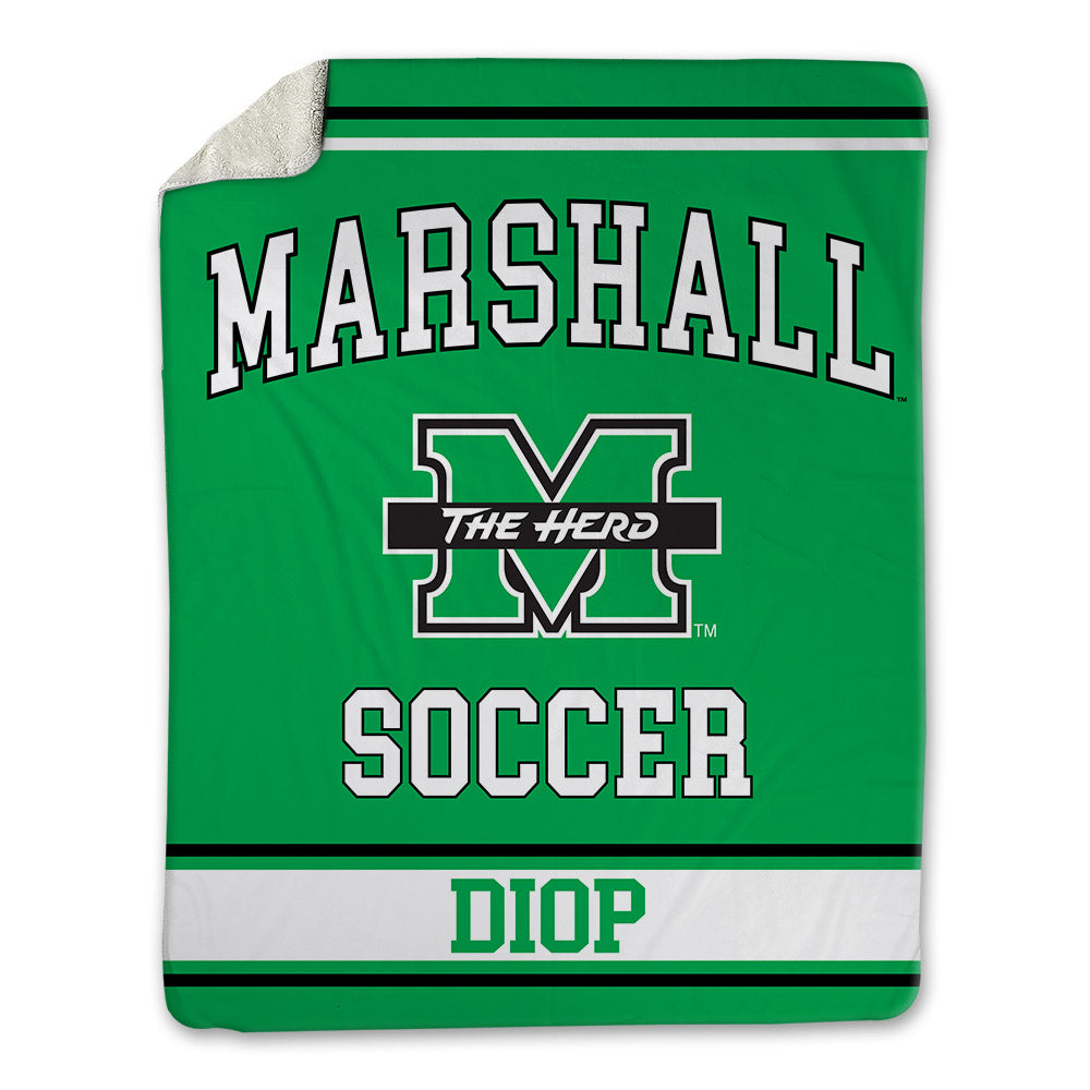Marshall - NCAA Men's Soccer : Ibrahima Diop - Blanket-0