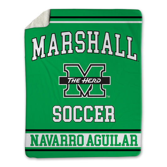 Marshall - NCAA Women's Soccer : Nicole Navarro Aguilar - Blanket-0