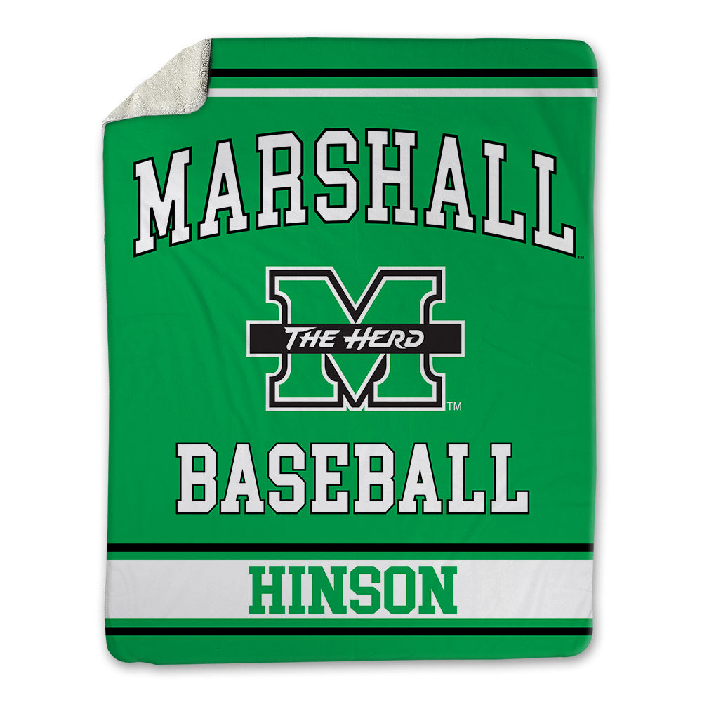 Marshall - NCAA Baseball : Cooper Hinson - Blanket-0