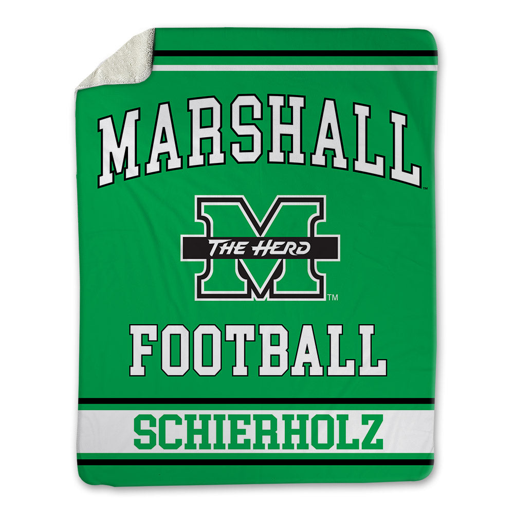 Marshall - NCAA Football : Jack Schierholz - Blanket-0
