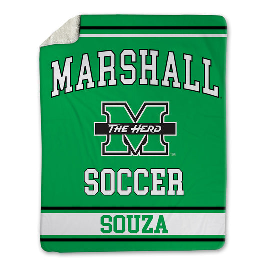 Marshall - NCAA Men's Soccer : Joao Pedro Souza - Blanket-0