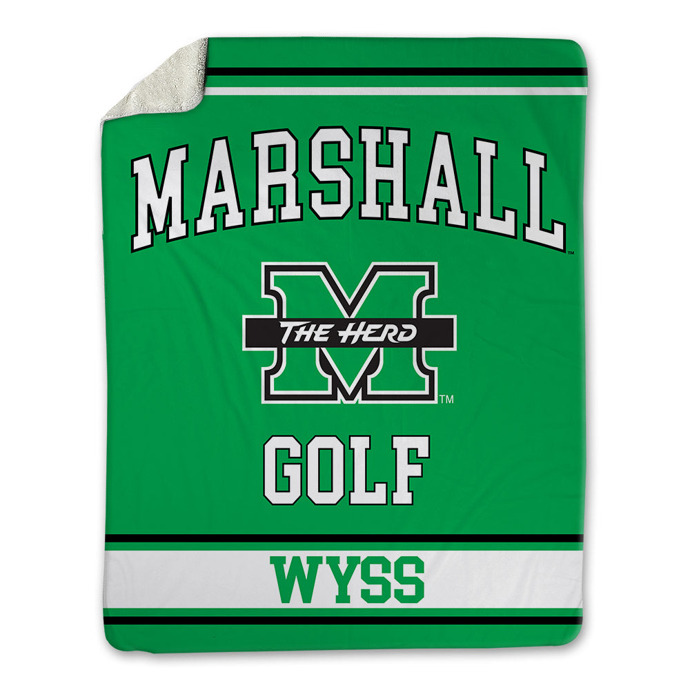 Marshall - NCAA Men's Golf : Andrew Wyss - Blanket-0
