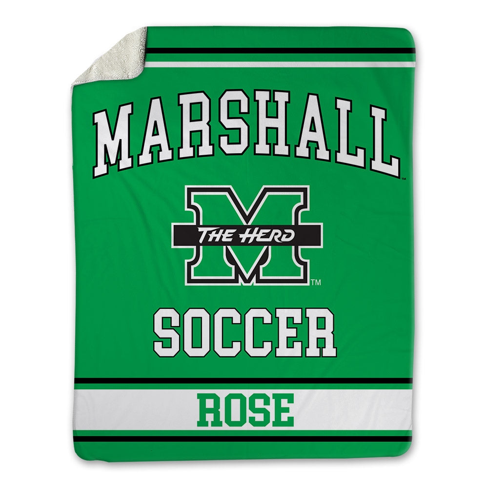 Marshall - NCAA Men's Soccer : Dan Rose - Blanket-0