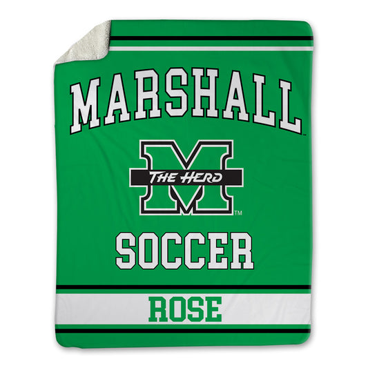 Marshall - NCAA Men's Soccer : Dan Rose - Blanket-0