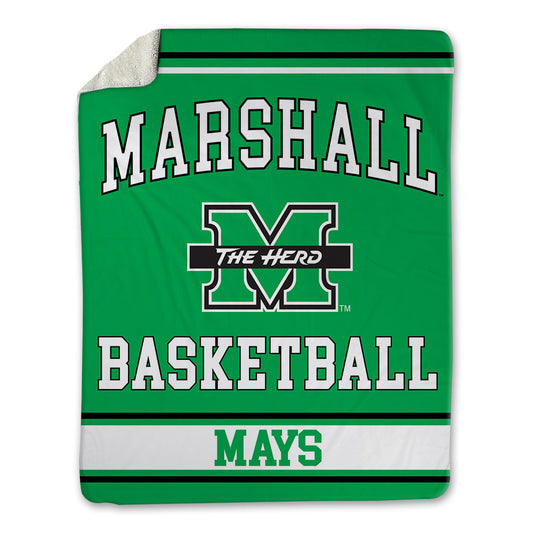 Marshall - NCAA Women's Basketball : Cairah Mays - Blanket-0