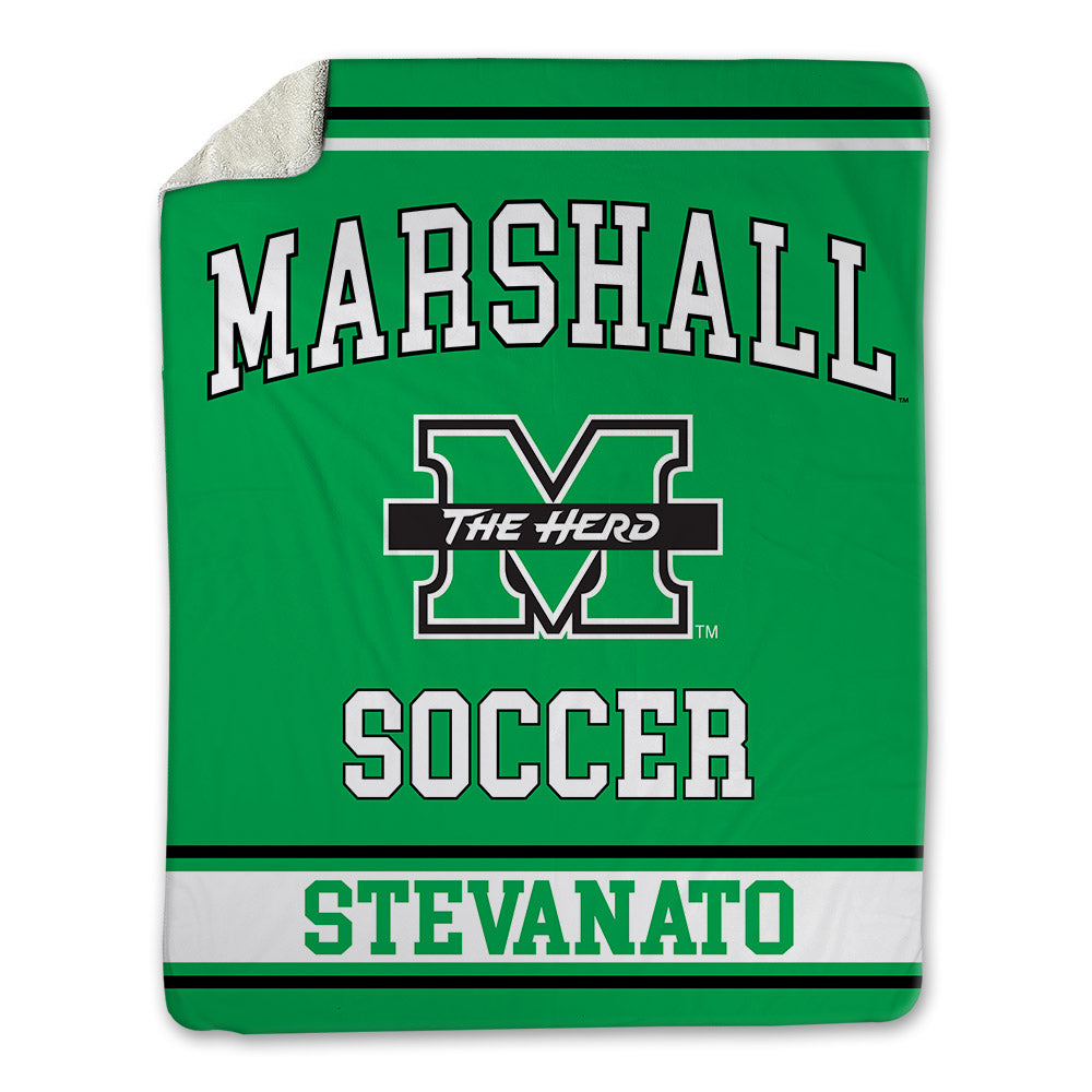 Marshall - NCAA Men's Soccer : Gabriel Stevanato - Blanket-0