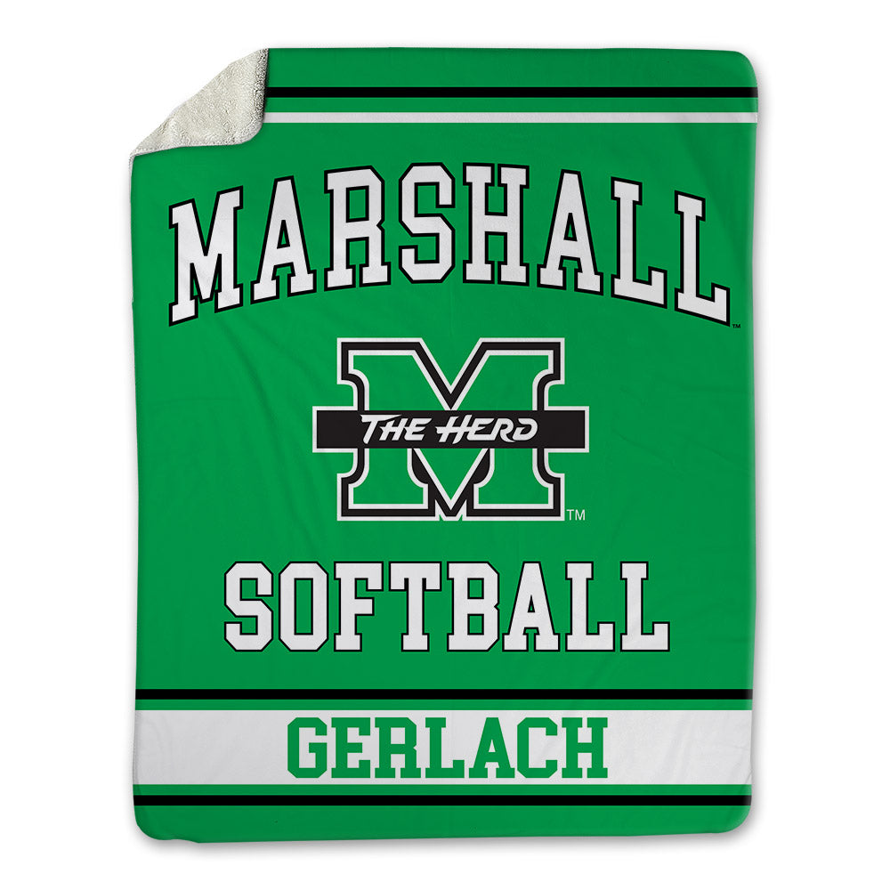 Marshall - NCAA Softball : Bella Gerlach - Blanket-0