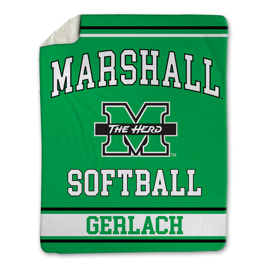 Marshall - NCAA Softball : Bella Gerlach - Blanket-0