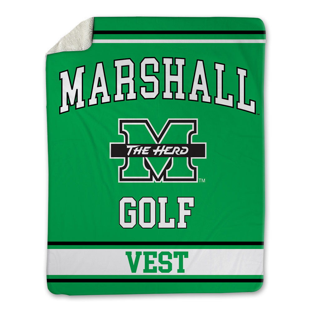 Marshall - NCAA Men's Golf : Tanner Vest - Blanket-0
