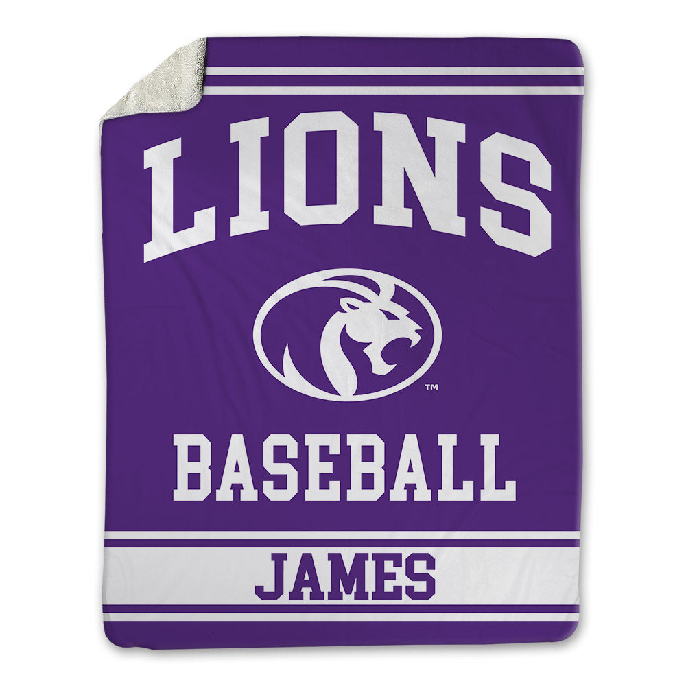 North Alabama - NCAA Baseball : Jacob James - Blanket-0