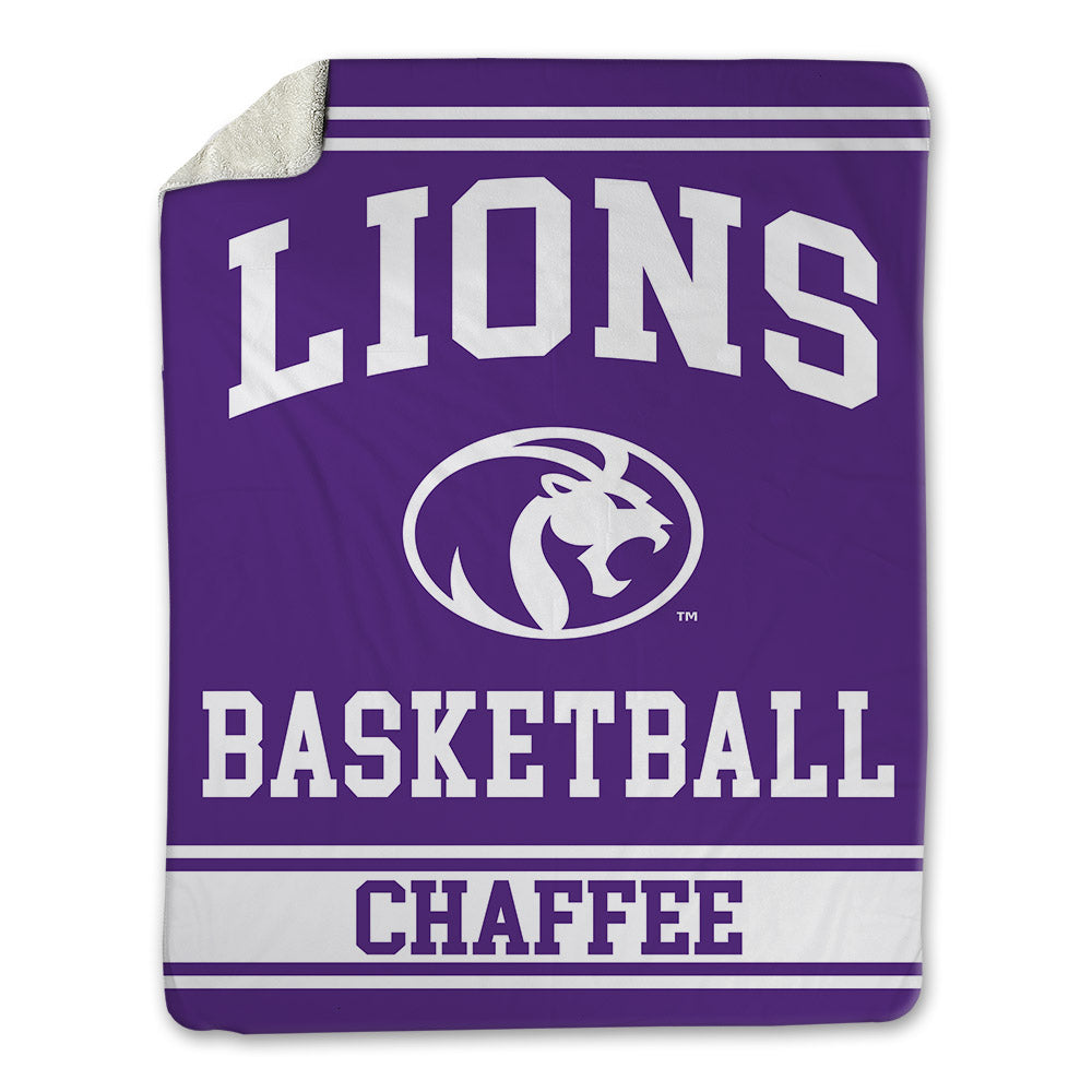 North Alabama - NCAA Men's Basketball : Mitchell Chaffee - Blanket-0