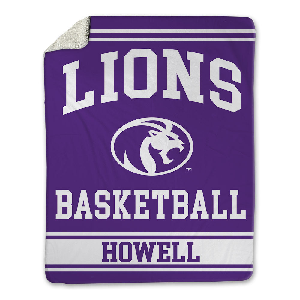 North Alabama - NCAA Men's Basketball : Dallas Howell - Blanket-0