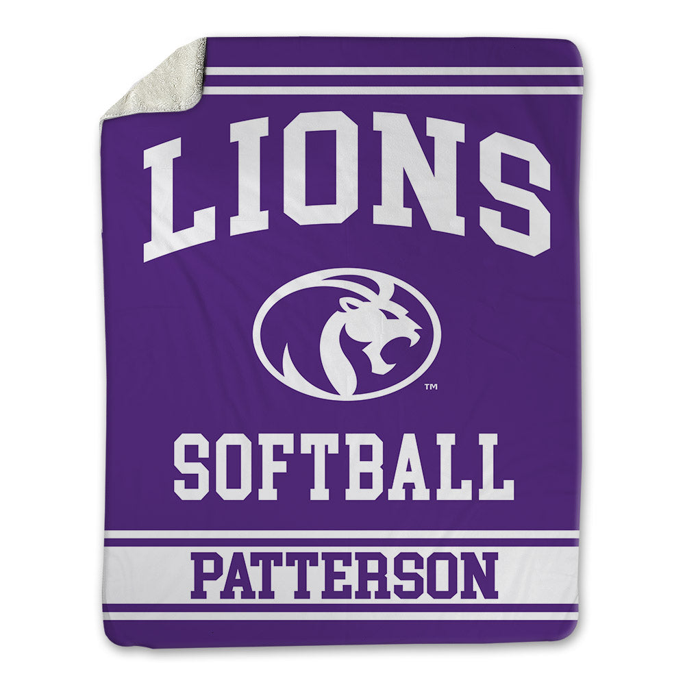 North Alabama - NCAA Softball : Mckenzie Patterson - Blanket-0