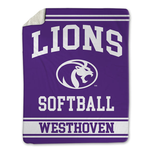 North Alabama - NCAA Softball : Haley Westhoven - Blanket-0