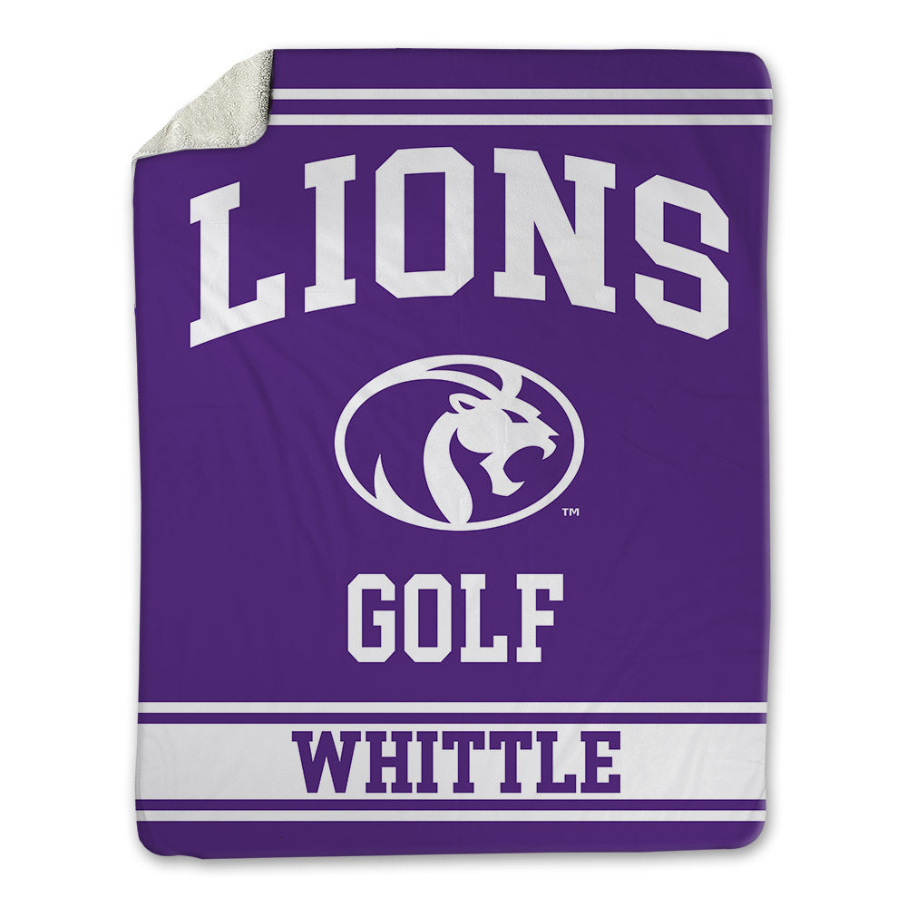 North Alabama - NCAA Women's Golf : Olivia Whittle - Blanket-0