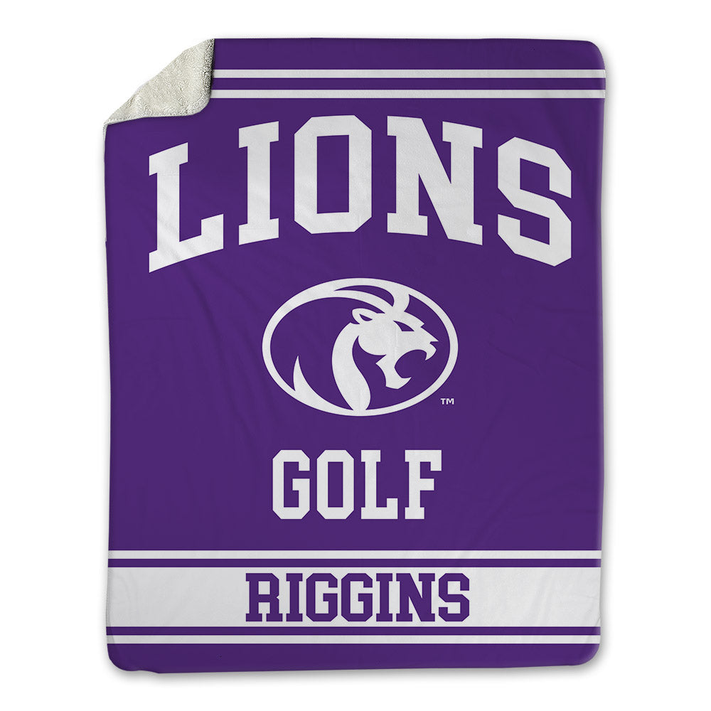 North Alabama - NCAA Women's Golf : Kiersten Riggins - Blanket-0