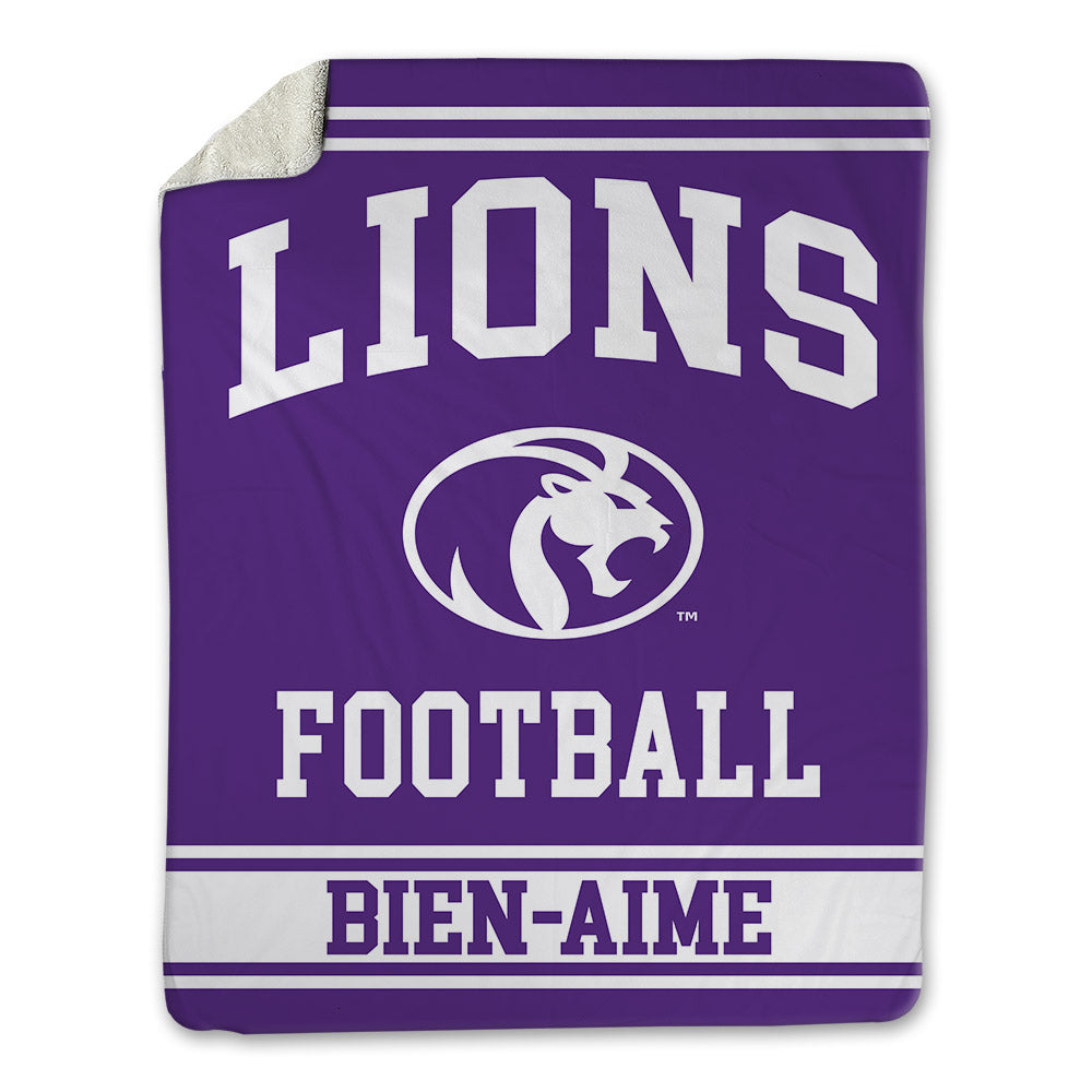 North Alabama - NCAA Football : Philjae Bien-Aime - Blanket-0