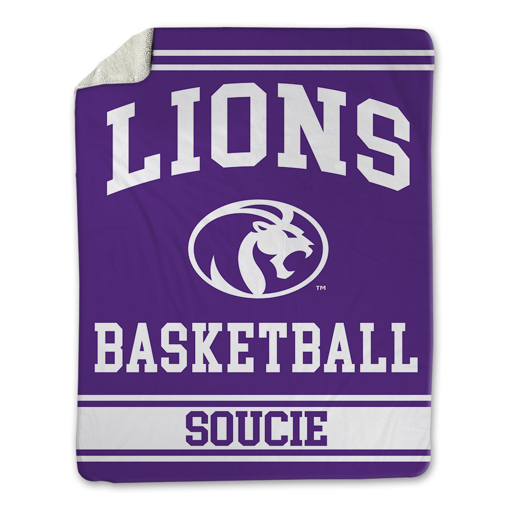 North Alabama - NCAA Men's Basketball : Will Soucie - Blanket-0