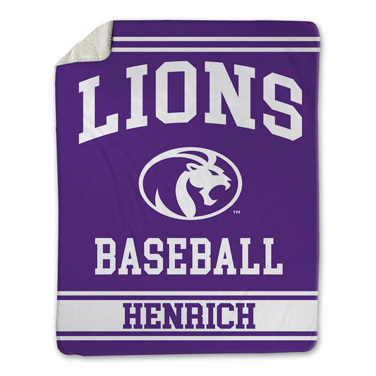 North Alabama - NCAA Baseball : Kevin Henrich - Blanket-0