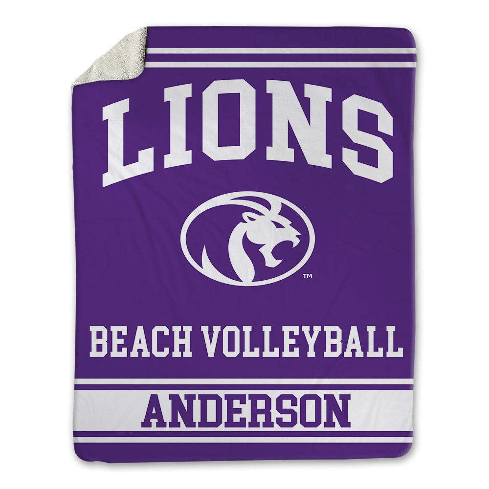 North Alabama - NCAA Beach Volleyball : Kati Anderson - Blanket-0