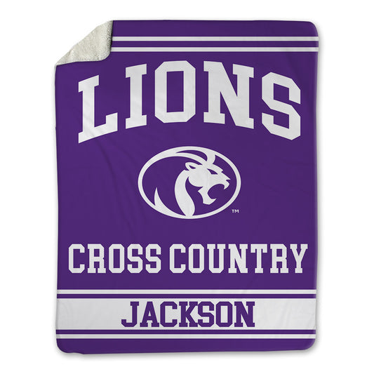 North Alabama - NCAA Men's Cross Country : Connor Jackson - Blanket-0