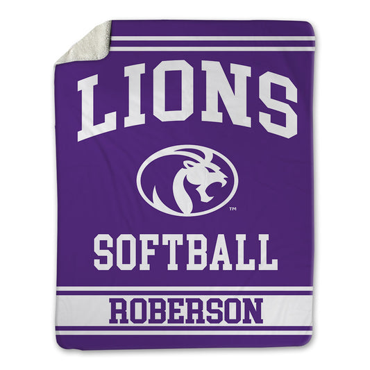 North Alabama - NCAA Softball : Jorja Roberson - Blanket-0