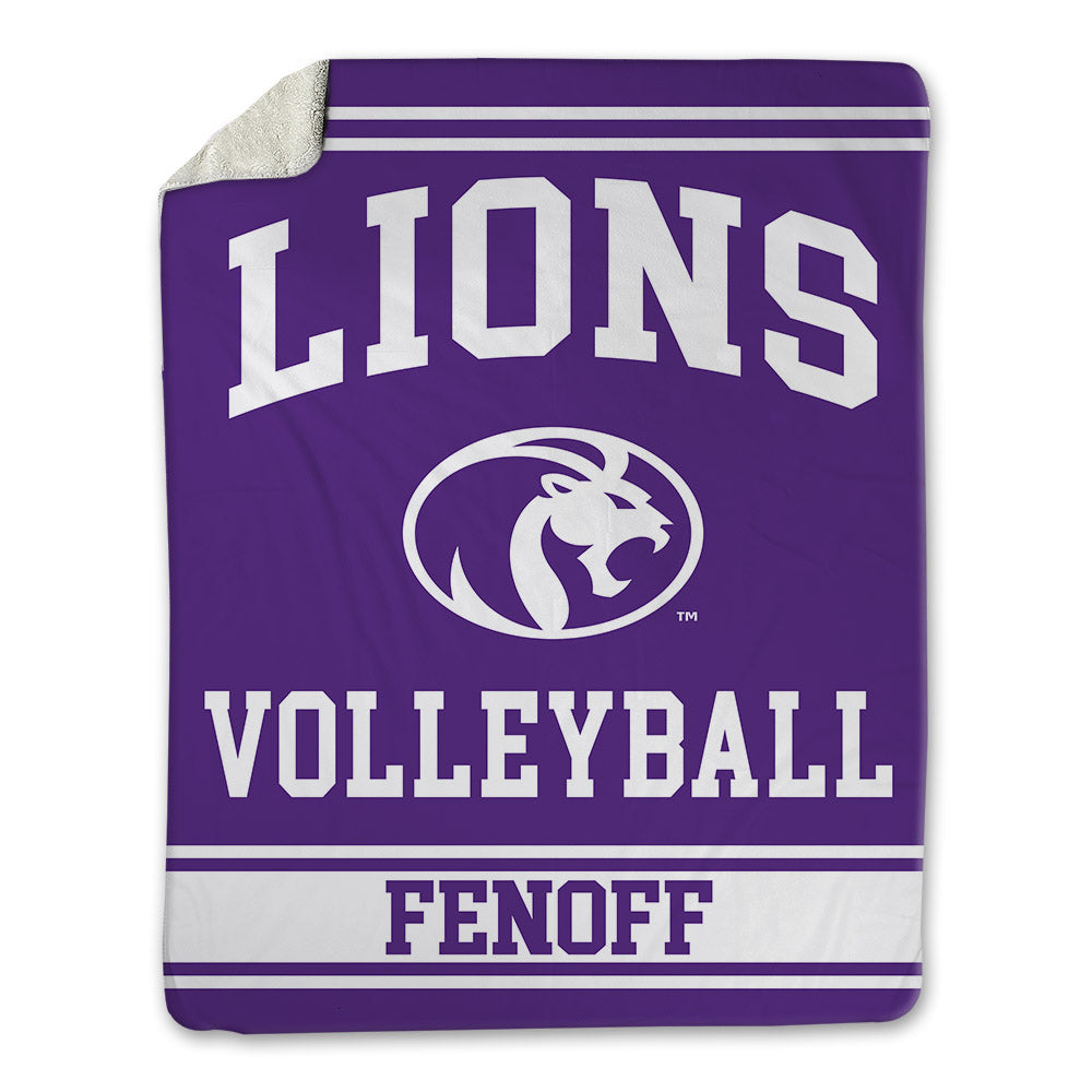 North Alabama - NCAA Women's Volleyball : Olivia Fenoff - Blanket-0