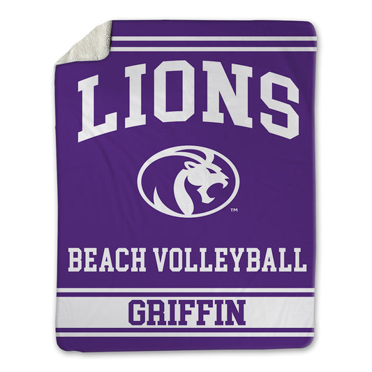 North Alabama - NCAA Beach Volleyball : Karsyn Griffin - Blanket-0