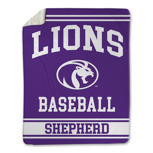 North Alabama - NCAA Baseball : William Shepherd - Blanket-0