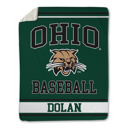 Ohio - NCAA Baseball : Nick Dolan - Blanket-0