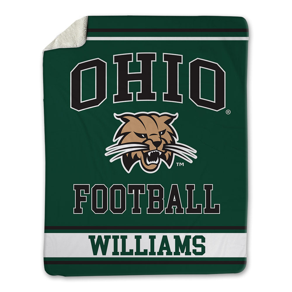 Ohio - NCAA Football : Xavier Williams - Blanket-0