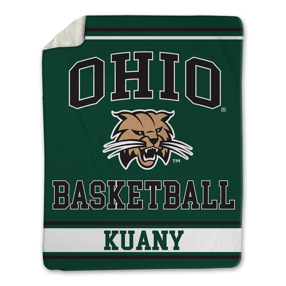 Ohio - NCAA Men's Basketball : Kiir Kuany - Blanket-0