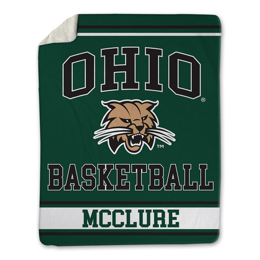 Ohio - NCAA Women's Basketball : Jaya McClure - Blanket-0