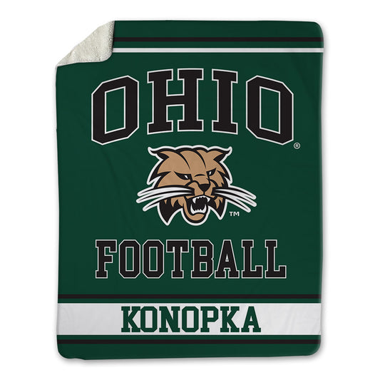 Ohio - NCAA Football : Dominic Konopka - Blanket-0