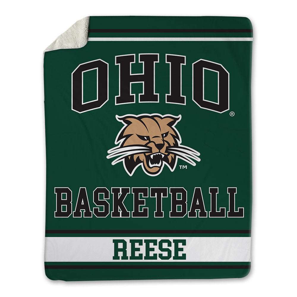 Ohio - NCAA Men's Basketball : Carter Reese - Blanket-0