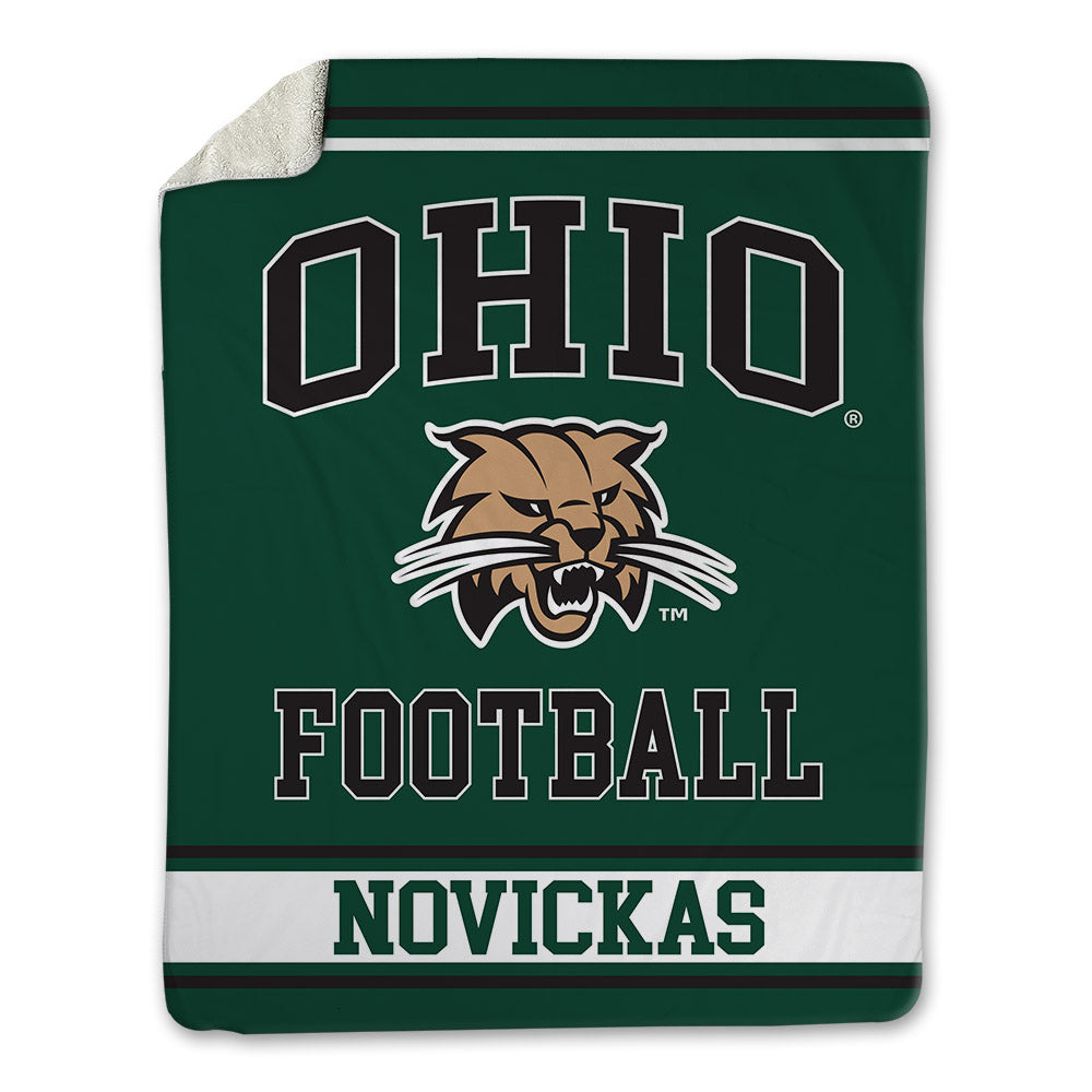 Ohio - NCAA Football : Danny Novickas - Blanket-0