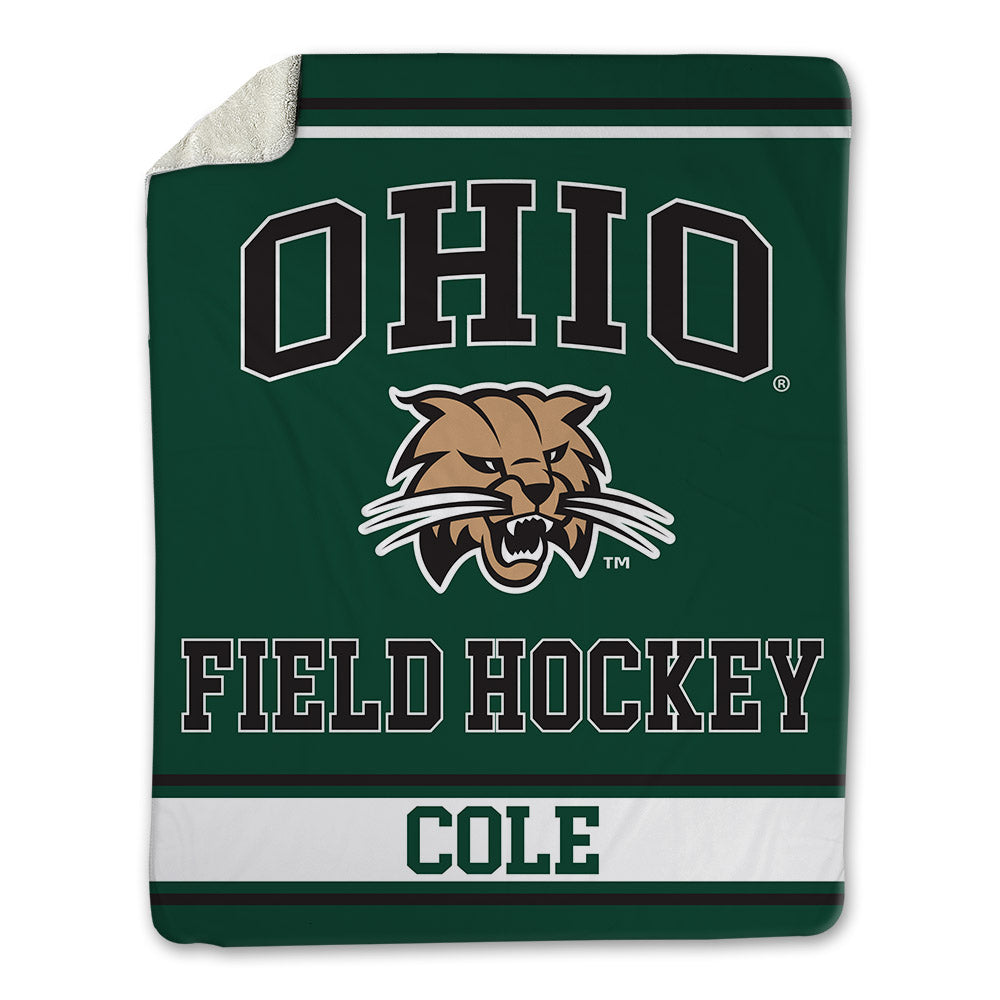 Ohio - NCAA Women's Field Hockey : Katie Cole - Blanket-0