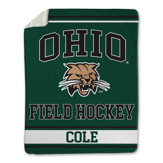 Ohio - NCAA Women's Field Hockey : Katie Cole - Blanket-0