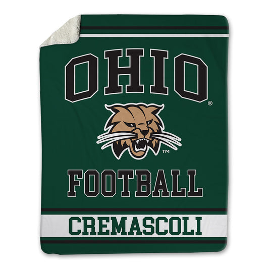 Ohio - NCAA Football : Miles Cremascoli - Blanket-0