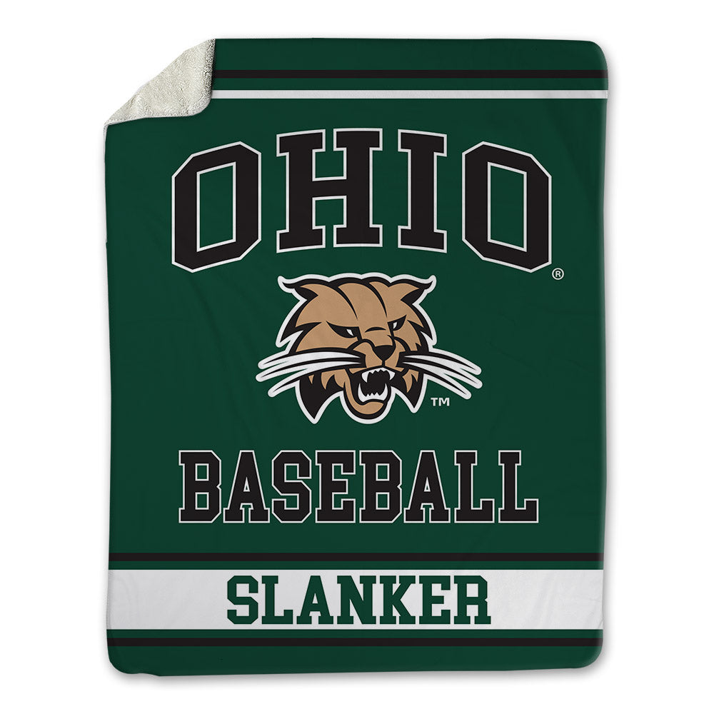 Ohio - NCAA Baseball : Ben Slanker - Blanket-0