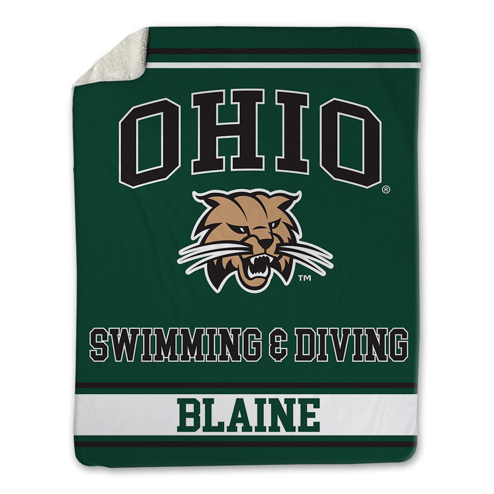 Ohio - NCAA Women's Swimming & Diving : Melissa Blaine - Blanket-0